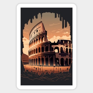 The Colosseum Sticker